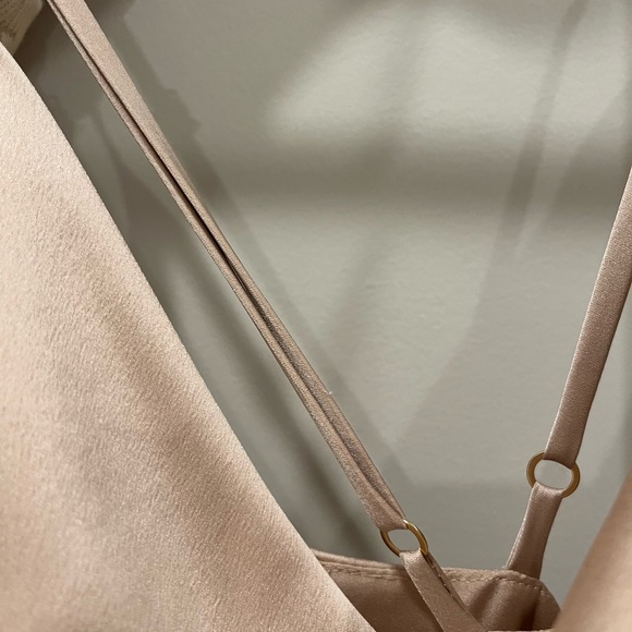 Show Me Your MuMu Tuscany Maxi Slip Dress in champagne - Picture 4 of 10